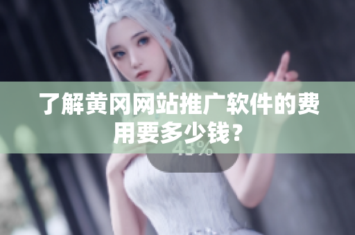 了解黄冈网站推广软件的费用要多少钱？