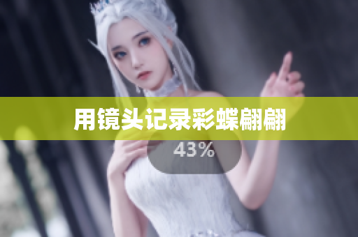 用镜头记录彩蝶翩翩