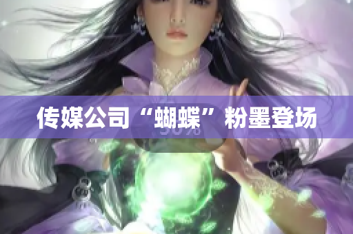 传媒公司“蝴蝶”粉墨登场