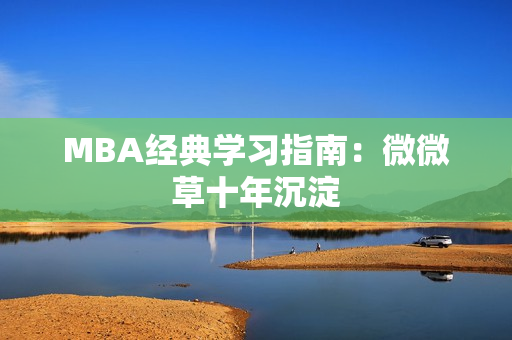 MBA经典学习指南：微微草十年沉淀