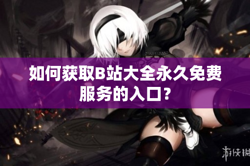 如何获取B站大全永久免费服务的入口？