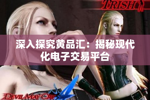 深入探究黄品汇：揭秘现代化电子交易平台