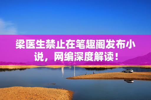 梁医生禁止在笔趣阁发布小说，网编深度解读！
