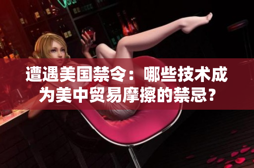 遭遇美国禁令：哪些技术成为美中贸易摩擦的禁忌？