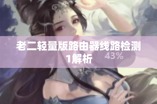 老二轻量版路由器线路检测1解析