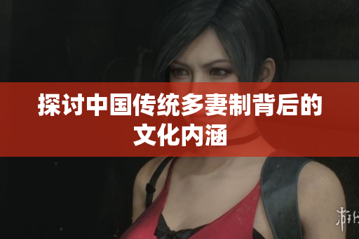 探讨中国传统多妻制背后的文化内涵