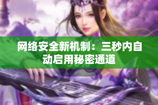 网络安全新机制：三秒内自动启用秘密通道