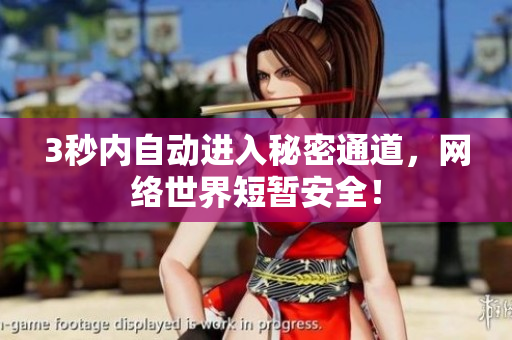 3秒内自动进入秘密通道，网络世界短暂安全！