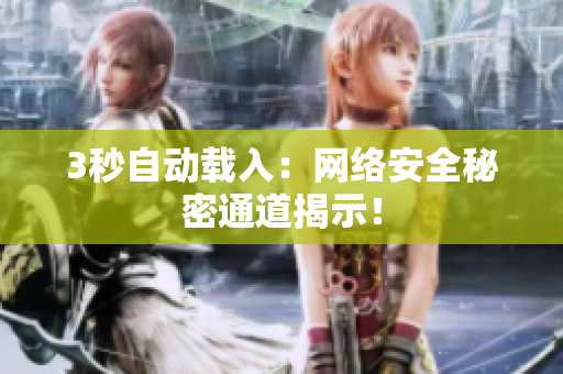 3秒自动载入：网络安全秘密通道揭示！