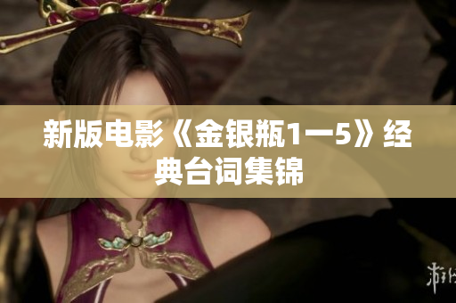 新版电影《金银瓶1一5》经典台词集锦