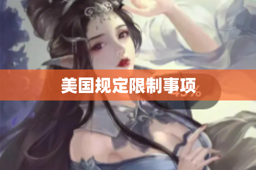 美国规定限制事项
