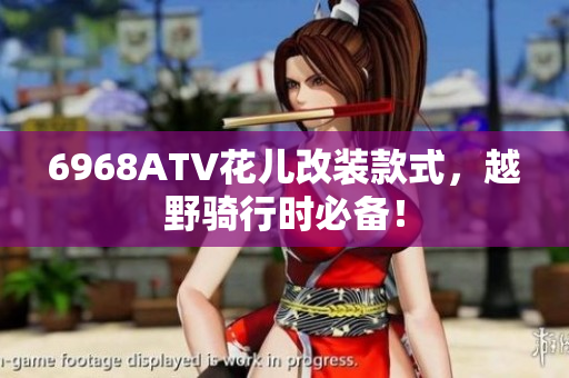 6968ATV花儿改装款式，越野骑行时必备！