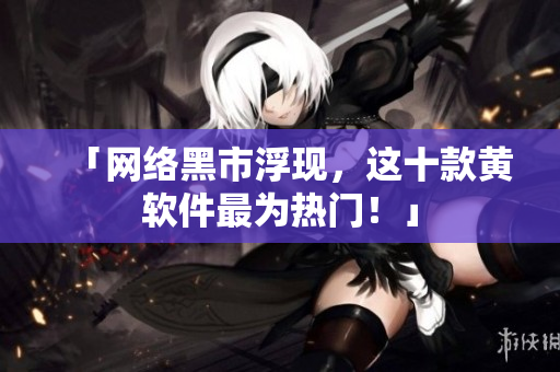 「网络黑市浮现，这十款黄软件最为热门！」