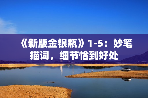 《新版金银瓶》1-5：妙笔描词，细节恰到好处
