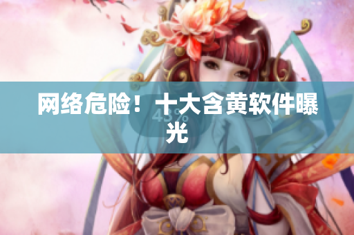 网络危险！十大含黄软件曝光