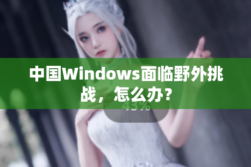 中国Windows面临野外挑战，怎么办？