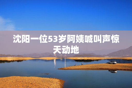 沈阳一位53岁阿姨喊叫声惊天动地