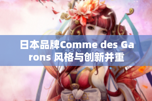 日本品牌Comme des Garons 风格与创新并重