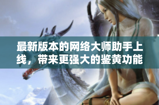 最新版本的网络大师助手上线，带来更强大的鉴黄功能！
