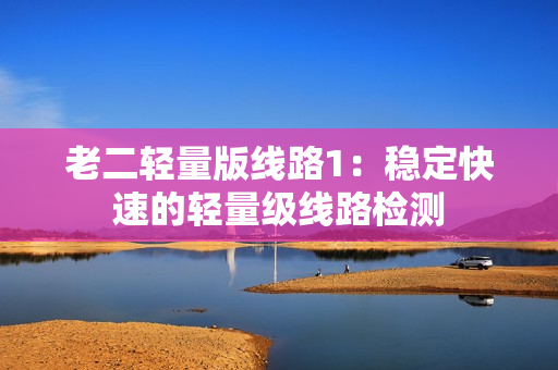 老二轻量版线路1：稳定快速的轻量级线路检测