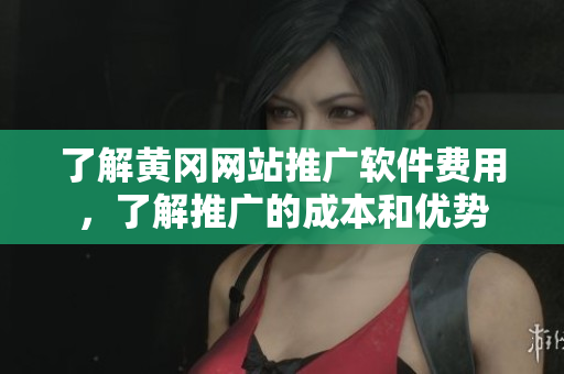 了解黄冈网站推广软件费用，了解推广的成本和优势