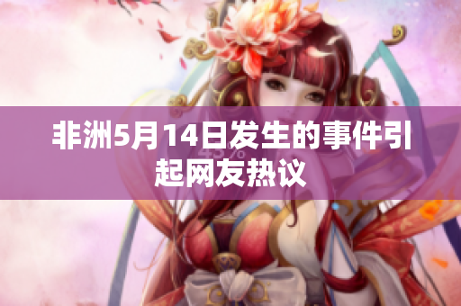 非洲5月14日发生的事件引起网友热议