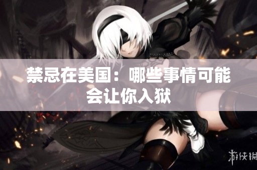 禁忌在美国：哪些事情可能会让你入狱