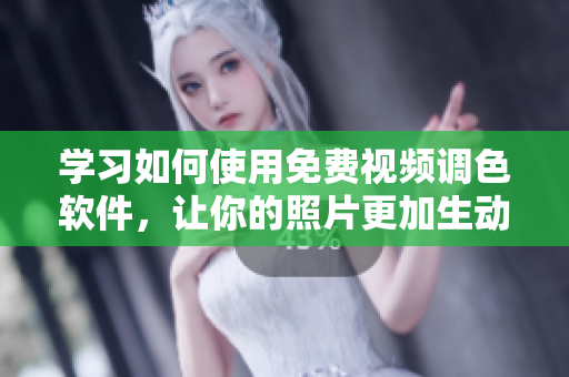 学习如何使用免费视频调色软件，让你的照片更加生动！