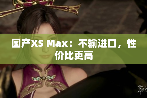 国产XS Max：不输进口，性价比更高