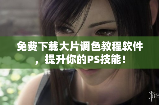 免费下载大片调色教程软件，提升你的PS技能！