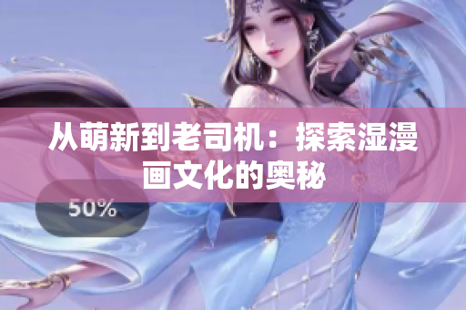 从萌新到老司机：探索湿漫画文化的奥秘