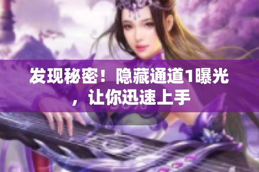 发现秘密！隐藏通道1曝光，让你迅速上手