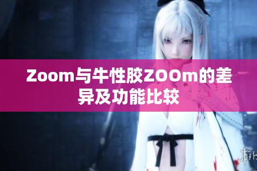 Zoom与牛性胶ZOOm的差异及功能比较