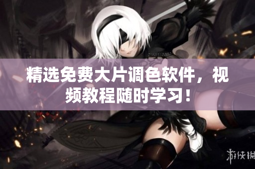 精选免费大片调色软件，视频教程随时学习！