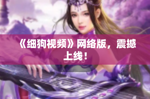 《细狗视频》网络版，震撼上线！
