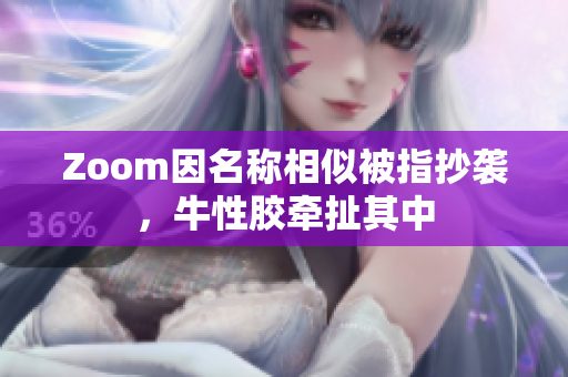Zoom因名称相似被指抄袭，牛性胶牵扯其中